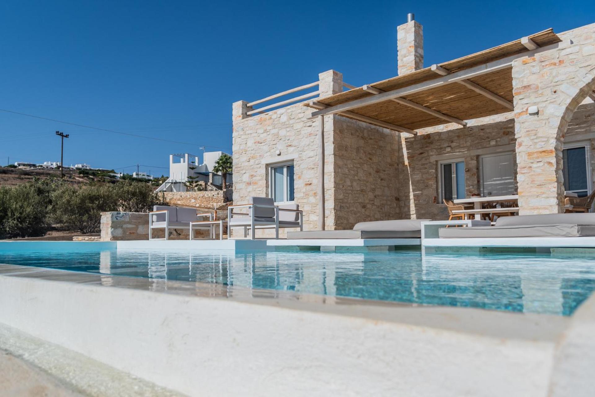 Aegean Feelings Villa Piso Livadi Eksteriør bilde